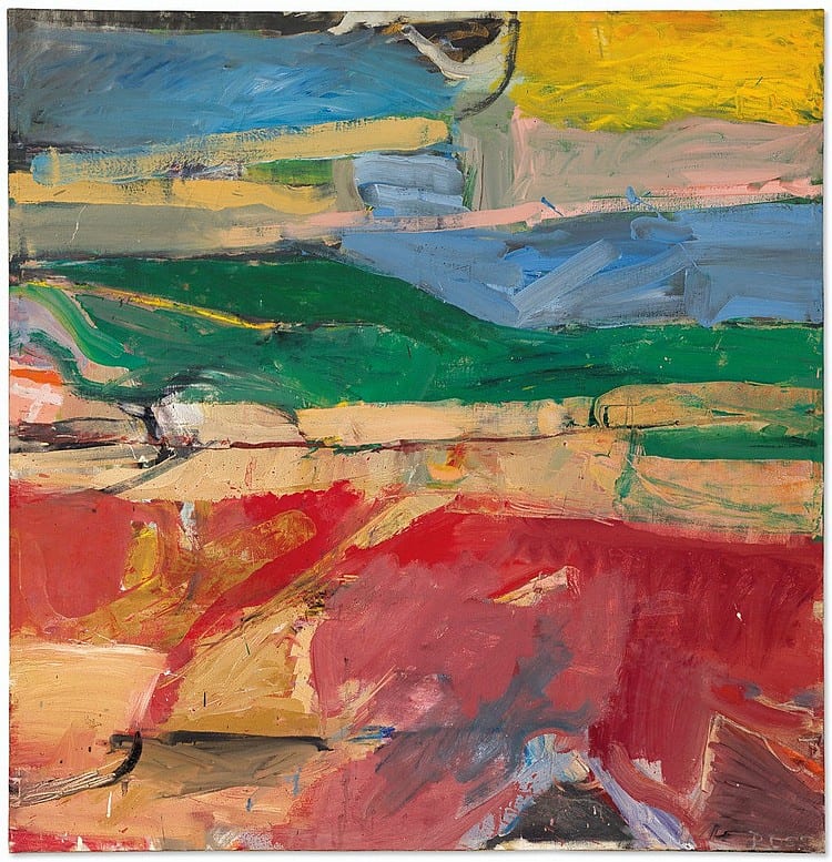 Richard Diebenkorn (1922-1993) Berkeley #32 oil on canvas 59 x 57 in. (149.9 x 144.8 cm.) comparable sale