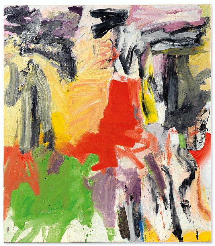 Willem de Kooning (1904-1997) Untitled I oil on canvas 80 ½ x 70 ¼ in. (204.4 x 178.4 cm.) comparable sale