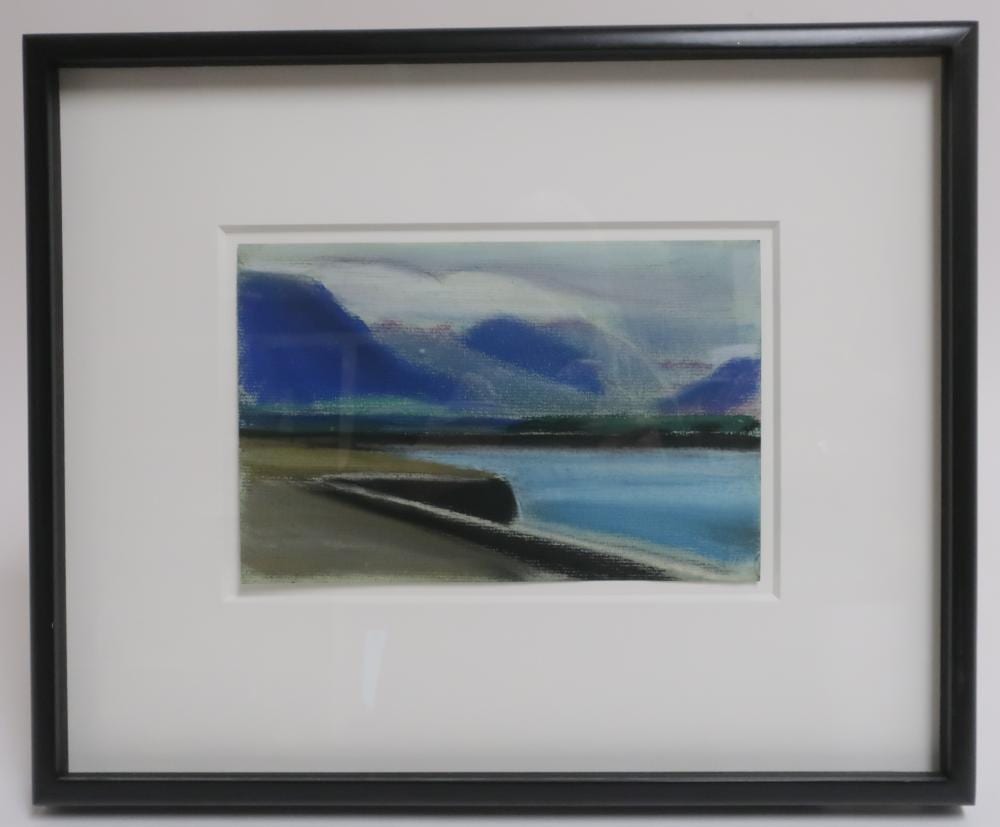 Louisa Matthiasdottir comparable auction result: louisa matthiasdottir akrafjall pastel 1987