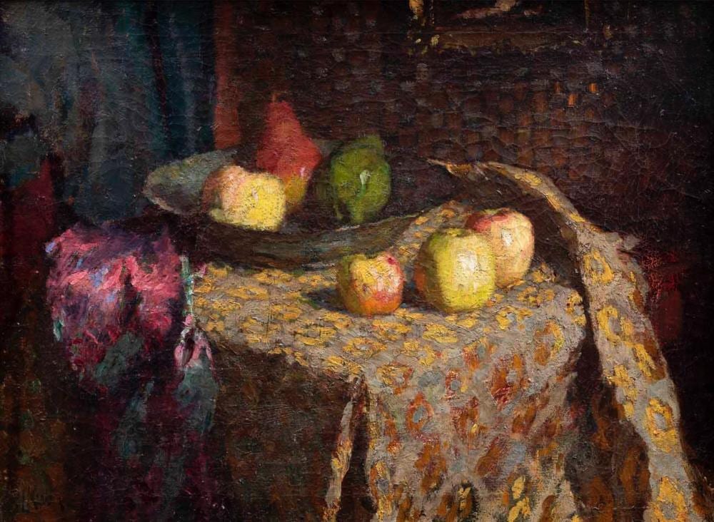 Ludvík Kuba comparable auction result: ludv k kuba still life with fruits