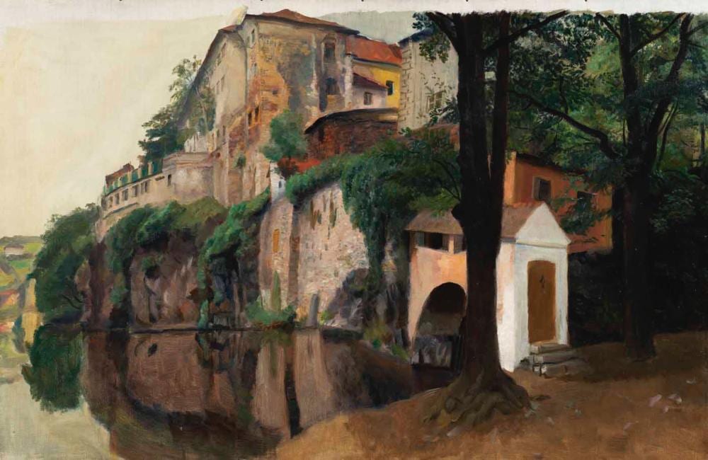josef multrus passage from esk krumlov · Galerie KODL · 2019-05-26 Josef Multrus comparable auction result: josef multrus passage from esk krumlov