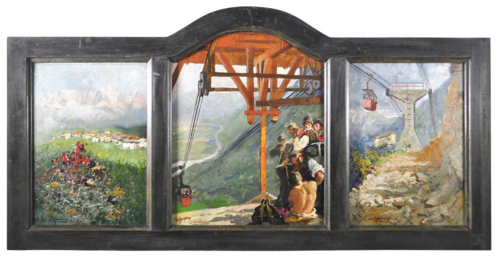 Alcide Davide Campestrini comparable auction result: alcide davide campestrini trient trento 1863 mailand milano 1940