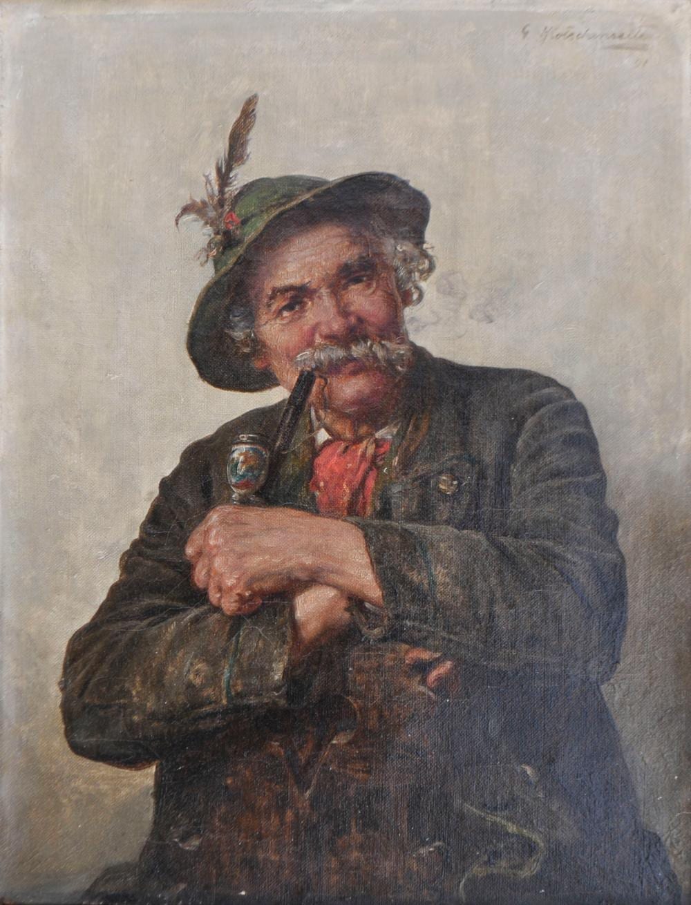 Hugo Kotschenreiter comparable auction result: hugo kotschenreiter hof 1854 m nchen monaco di baviera 1908