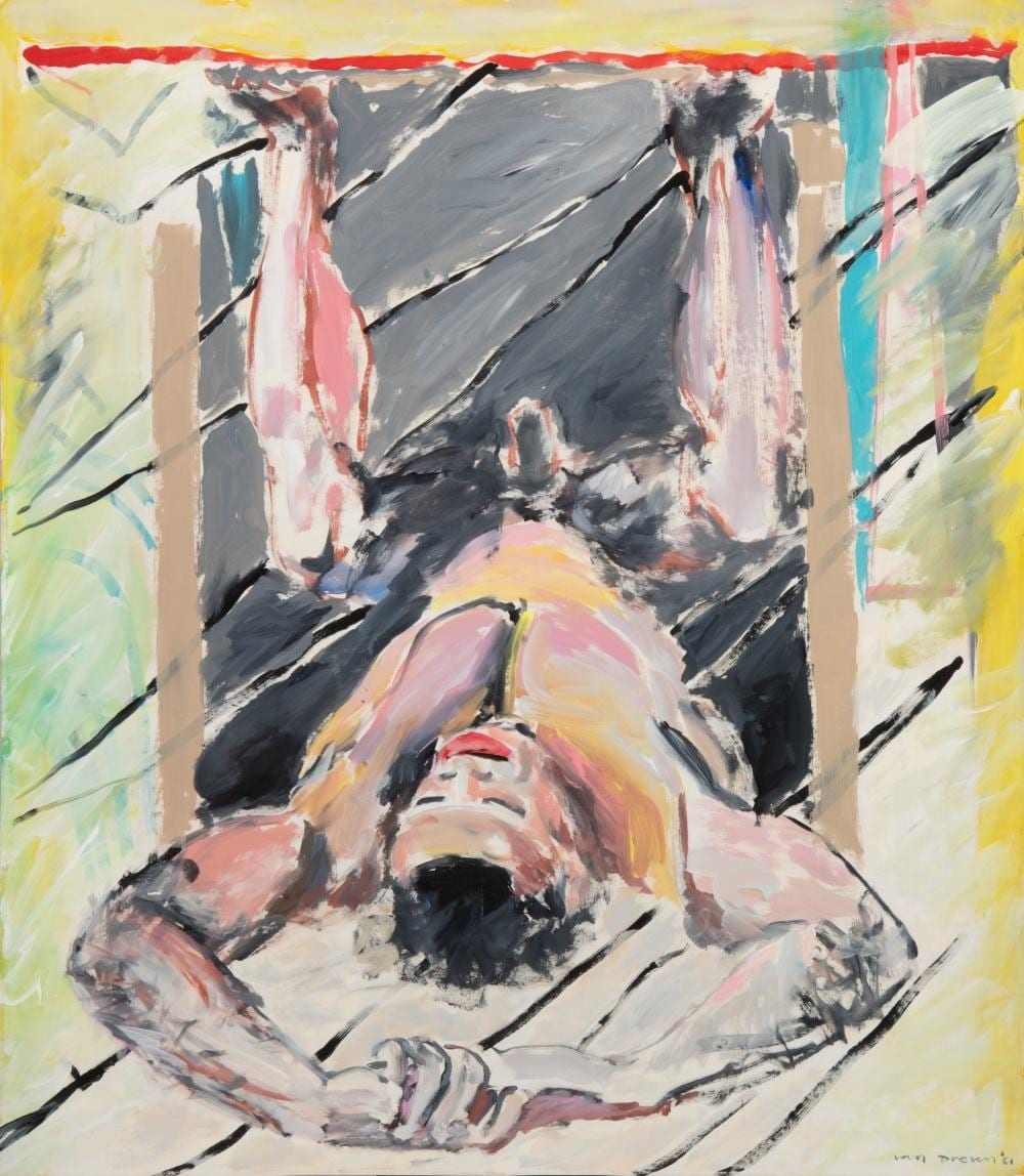 Maarten van Dreven comparable auction result: sensual male portrait by maarten van dreven