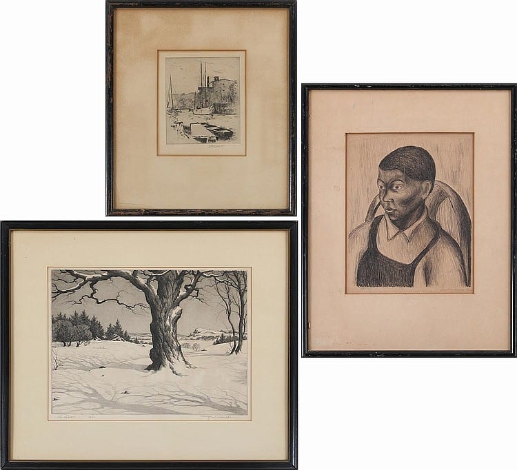 Leon Foster Jones comparable auction result: leon foster jones tschacbasov woiceske