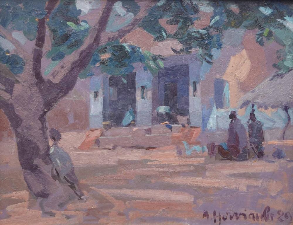 André Herviault comparable auction result: andr herviault 1884 1969 temple f tichiste porto novo dahomey 1929 hu