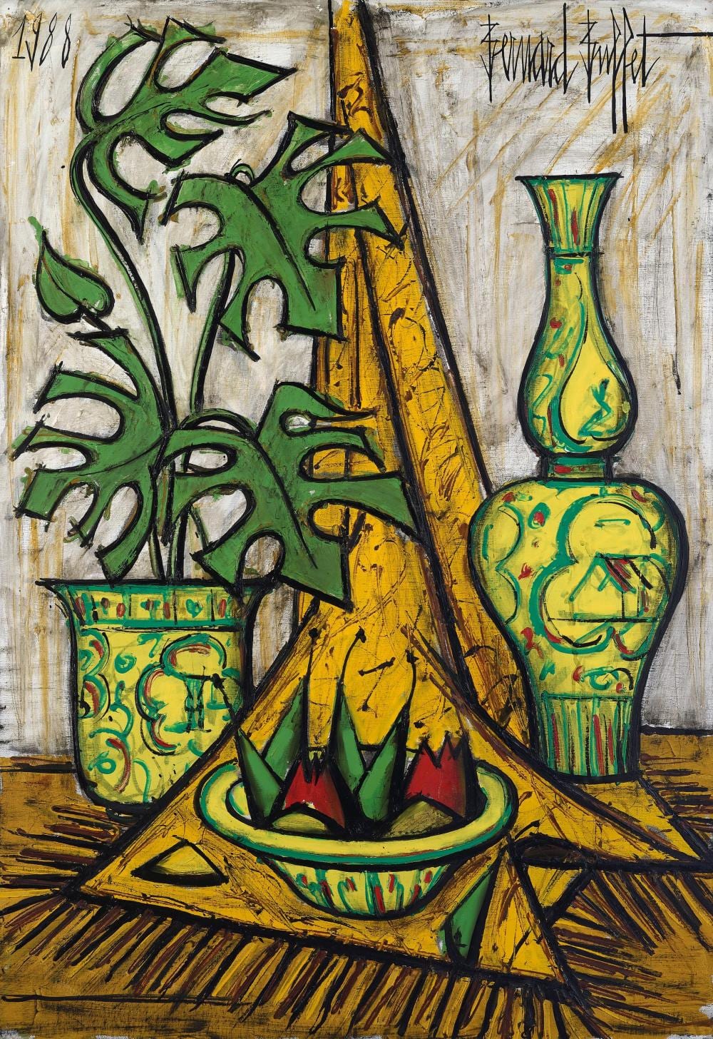 貝爾納．畢費 Bernard BUFFET (French, 1928 - 1999) comparable sale