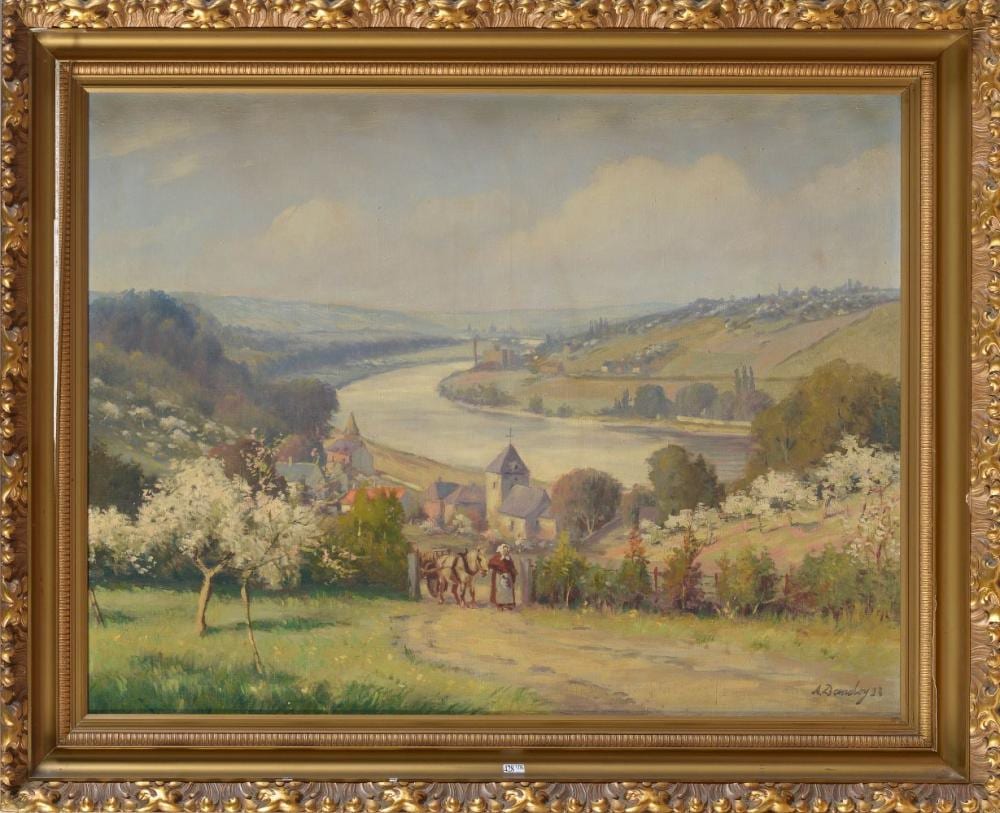 Albert Dandoy comparable auction result: tableaux