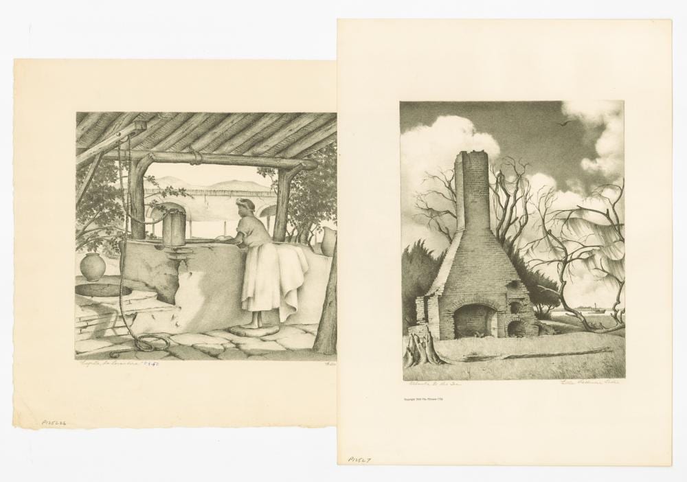 Ella Fillmore Lillie comparable auction result: ella fillmore lillie signed lithographs 2