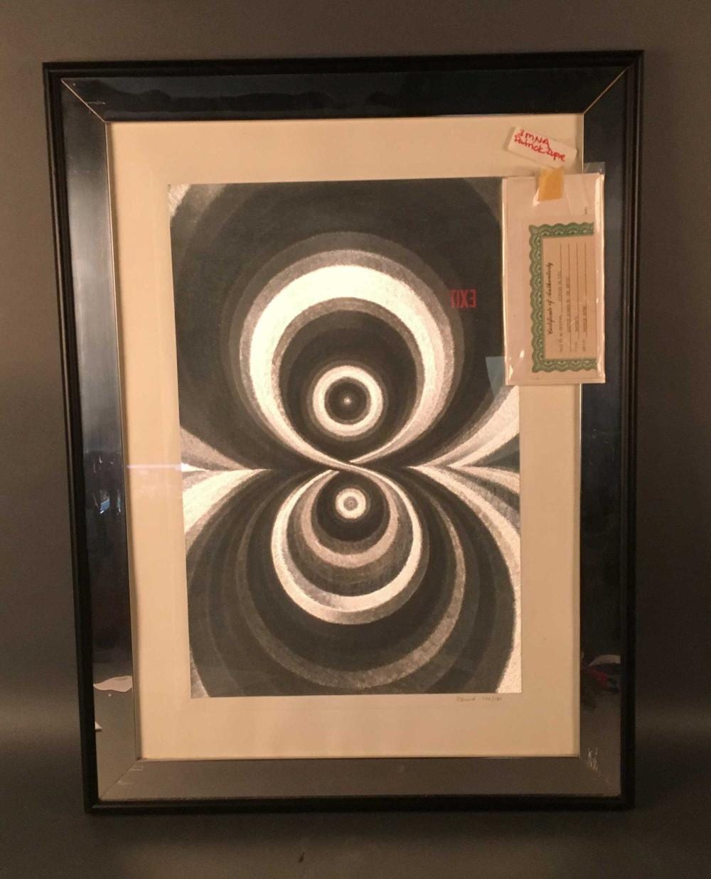 patrick dupre 1945 etching on foil infinity · Quinn's Auction Galleries · 2019-05-15 Patrick Dupre comparable auction result: patrick dupre 1945 etching on foil infinity