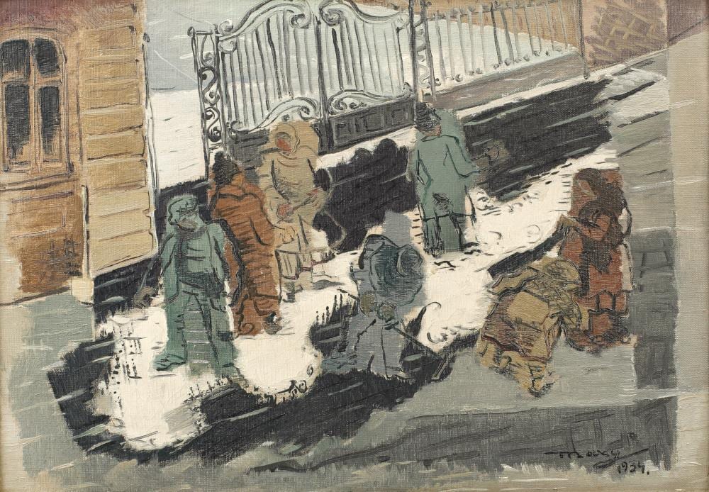 max herman maxy shoveling snow · A10 by Artmark · 2019-05-21 Max Herman Maxy comparable auction result: max herman maxy shoveling snow