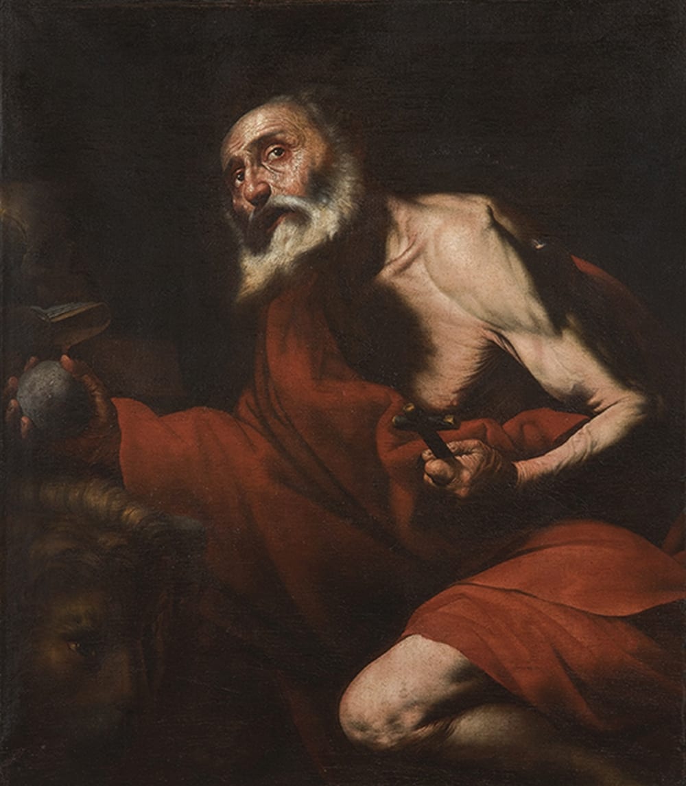 Francisco Collantes comparable auction result: francisco collantes san jer nimo penitente