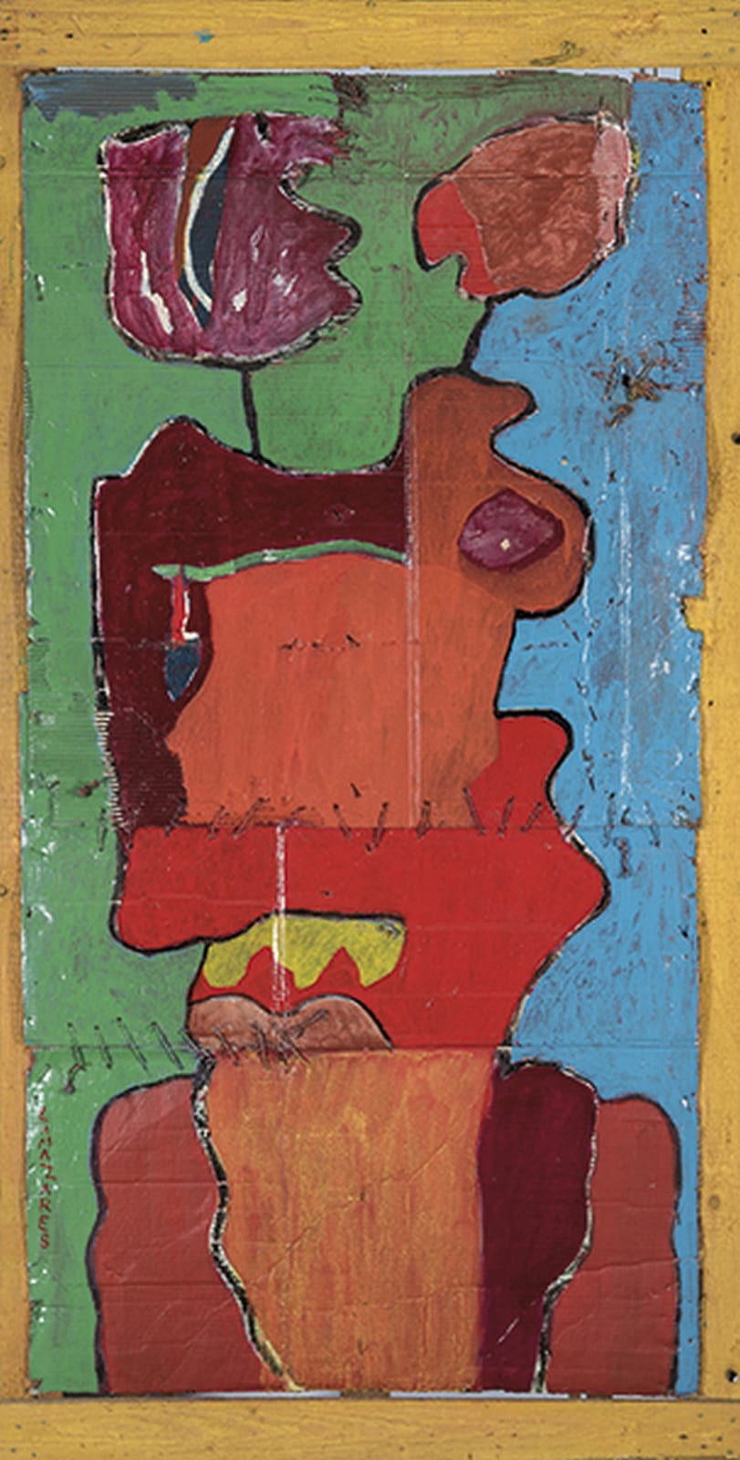 Antón Lamazares comparable auction result: ant n lamazares santo con dos asuntos en la cabeza