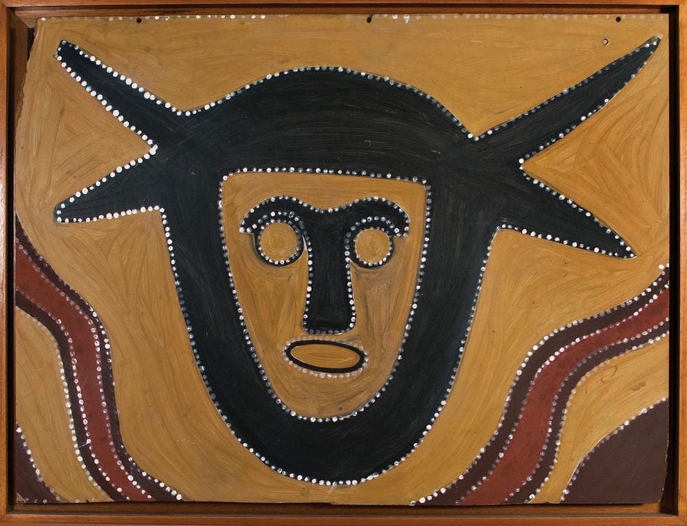 Paddy Jaminji comparable auction result: paddy jaminji jampin rover thomas joolama devil devil spirit 1985