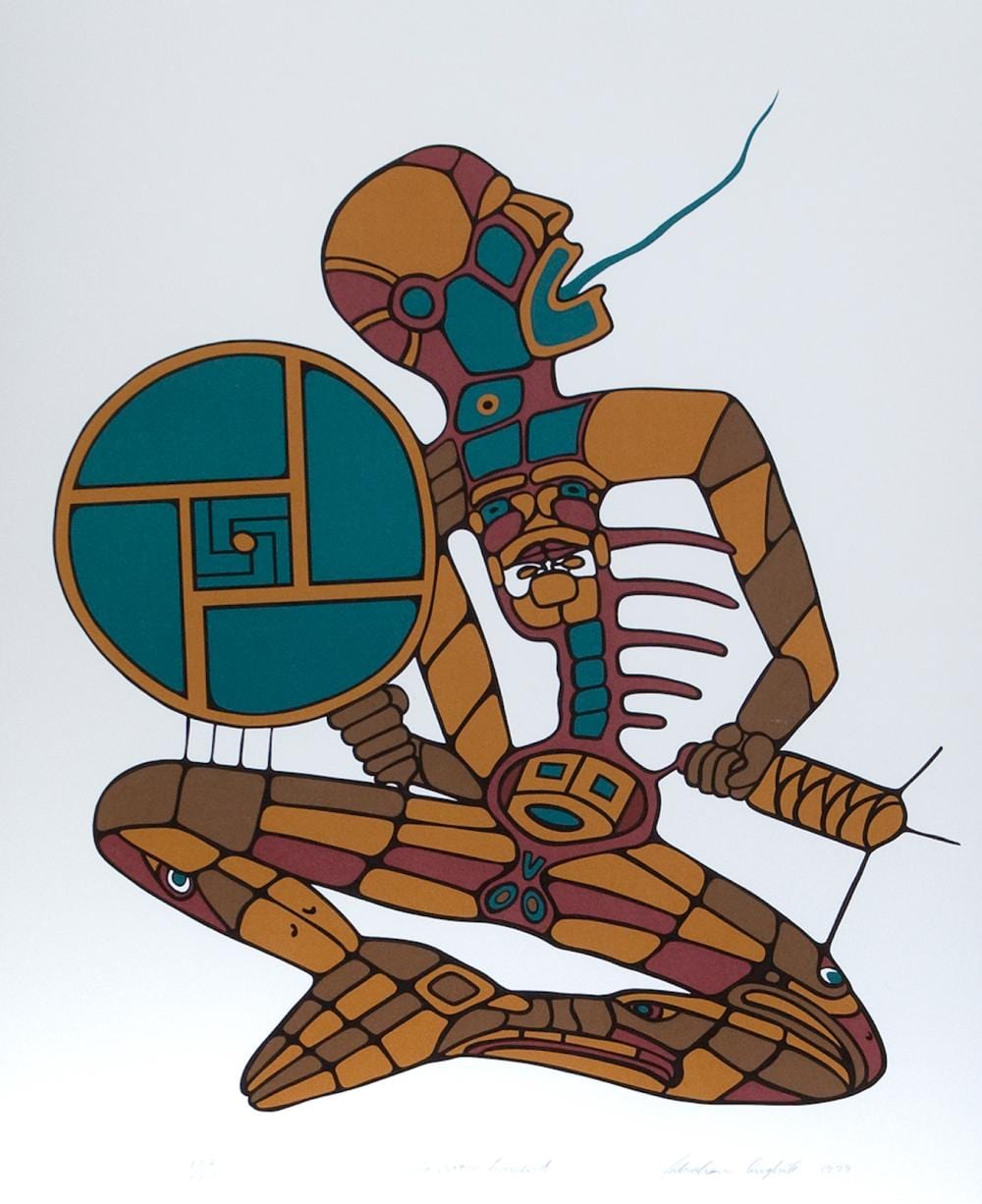 Abraham Anghik comparable auction result: abraham anghik warrior s lament