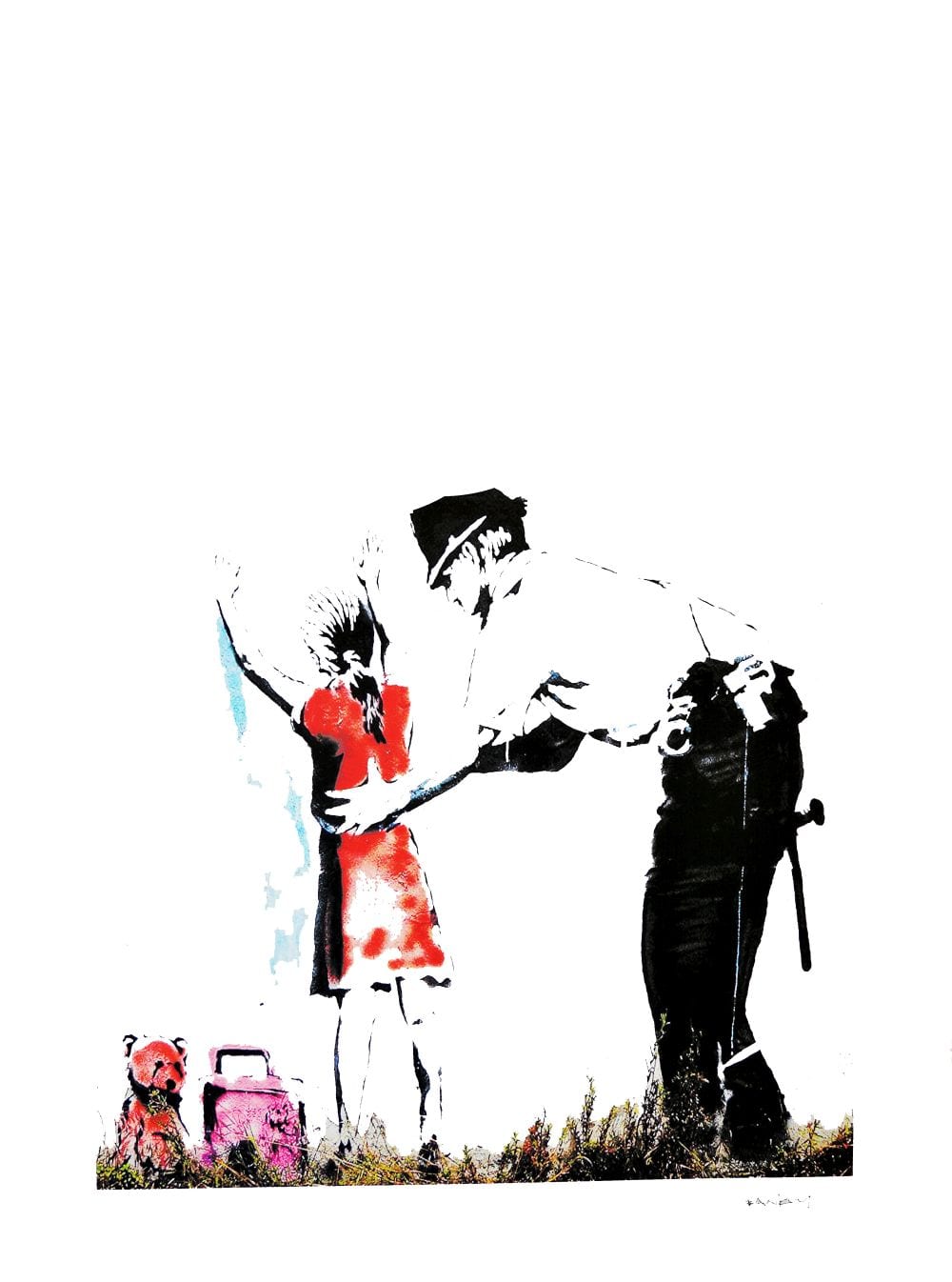 BANKSY- Chickwell sold by Art Atelier, lot 86 — auction record photograph