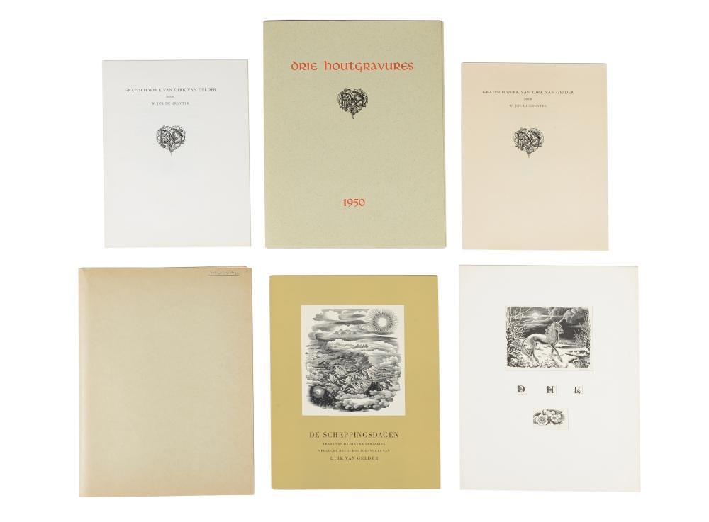 dirk van gelder 1907 1990 divers kavel bestaande uit drie houtgravures 1950 houtgravure · Zeeuws Veilinghuis · 2019-06-06 Dirk van Gelder comparable auction result: dirk van gelder 1907 1990 divers kavel bestaande uit drie houtgravures 1950 houtgravure