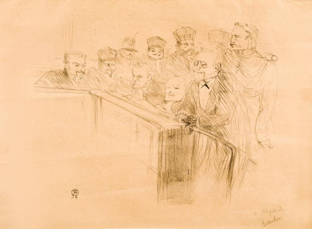 Henri de Toulouse-Lautrec sold by Artcurial Beurret Bailly Widmer, lot 290 — auction record photograph