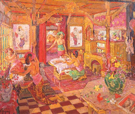 Adrien-Jean Le Mayeur de Merprès (Belgium 1880-1958) comparable sale