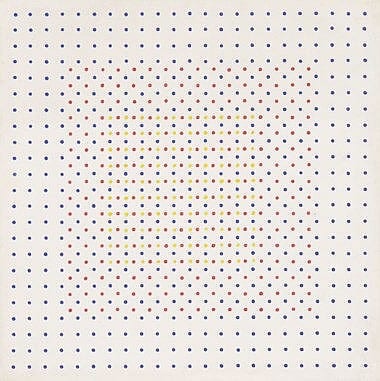Bill Culbert comparable auction result: bill culbert b 1935 red blue yellow