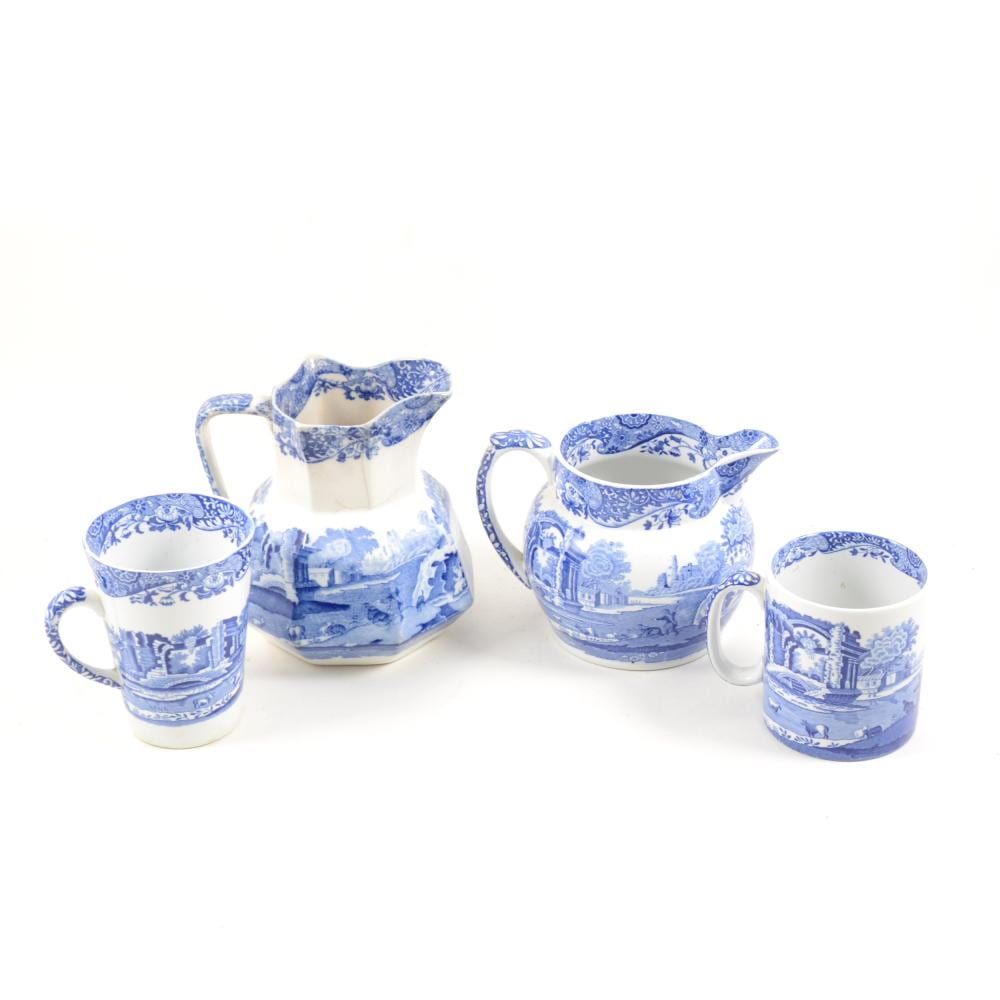 a quantity of spode blue and white transfer printed ware in the italian d · Gildings Auctioneers · 2019-05-28 D. White comparable auction result: a quantity of spode blue and white transfer printed ware in the italian d