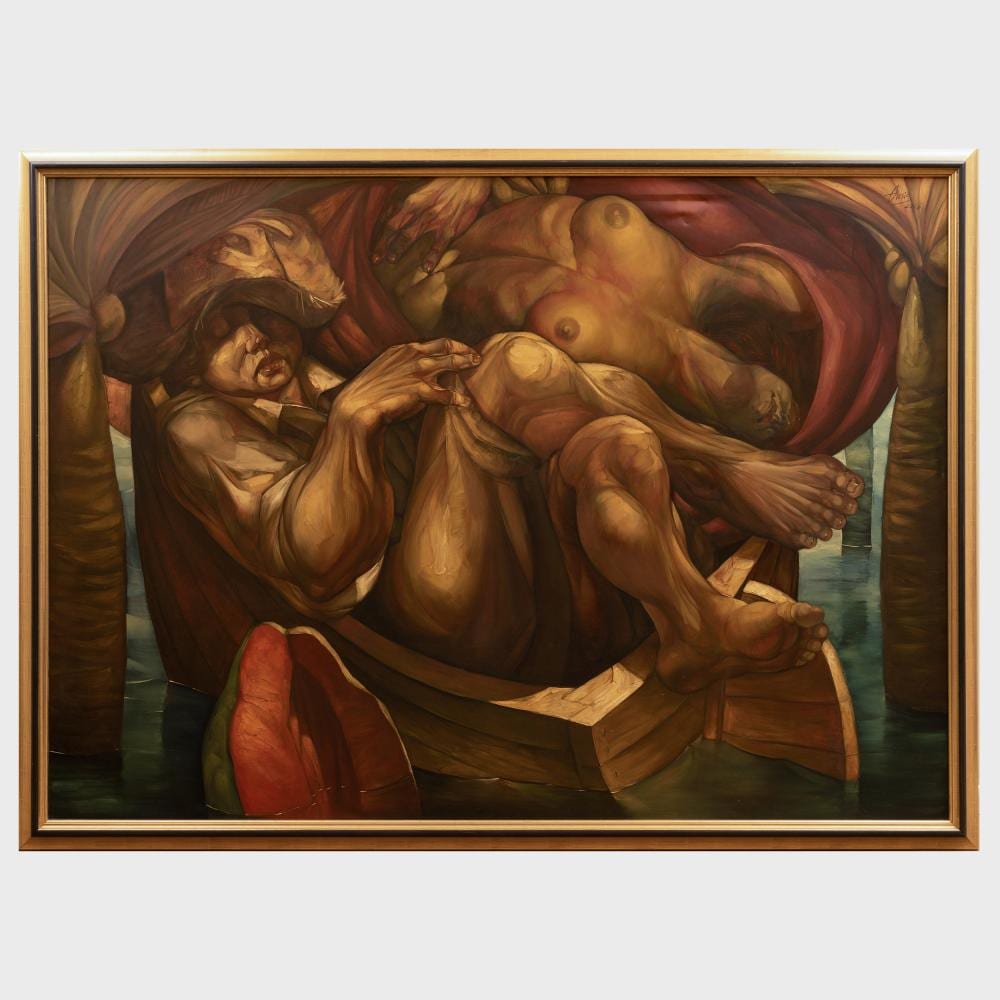 Alexis Miguel Pantoja Perez comparable auction result: alexis miguel pantoja perez b 1969 untitled