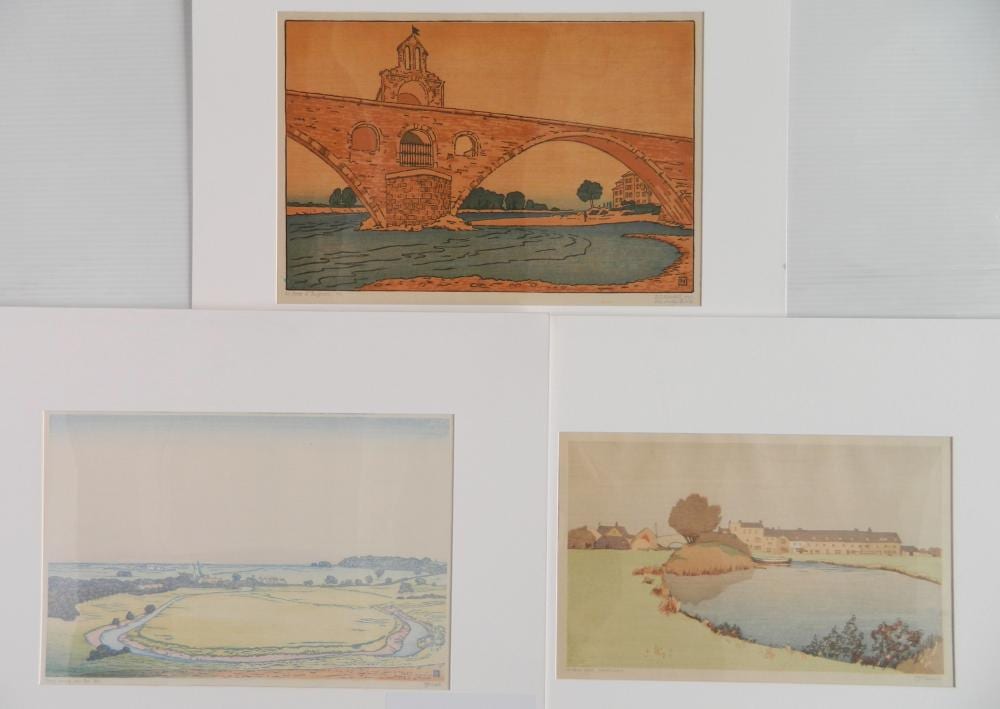 philip gregory needell 3 woodcuts · Rachel Davis Fine Arts · 2019-06-08 Philip Gregory Needell comparable auction result: philip gregory needell 3 woodcuts