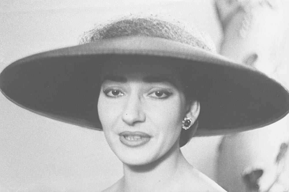 Maria Callas comparable auction result: maria callas 1960 ca