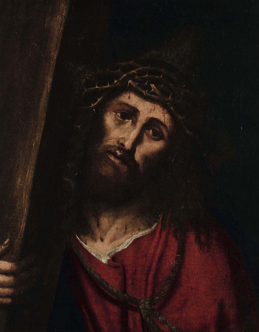 Benedetto Montagna comparable auction result: benedetto montagna vicenza 1480 1523 attribuito a cristo portacroce