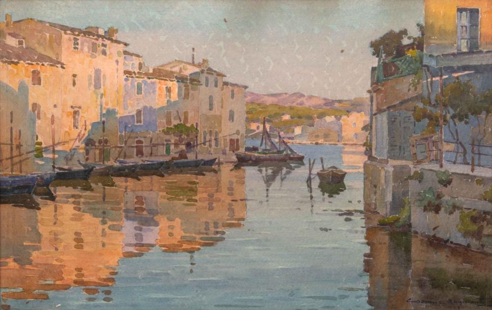 Casimir Raymond comparable auction result: casimir raymond 1870 1955 canal martigues