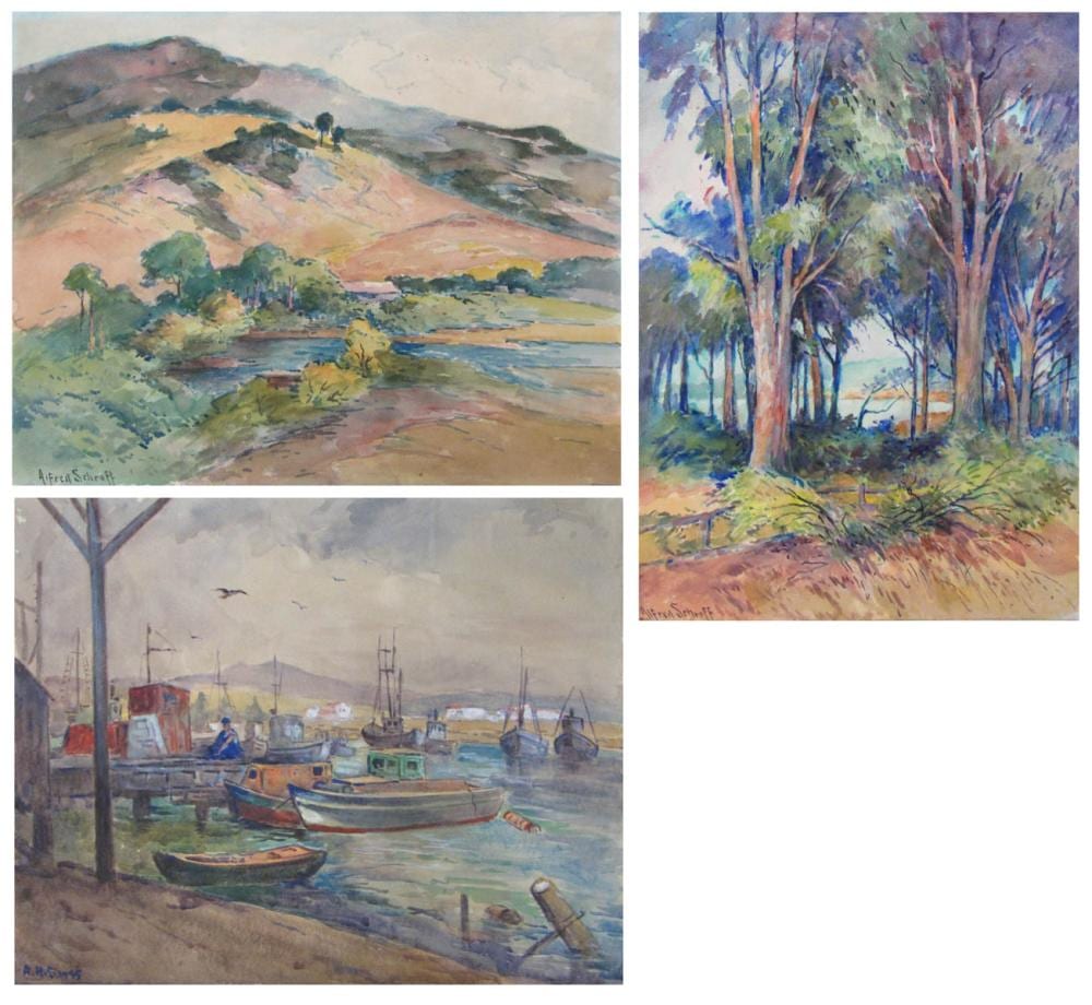 Alfred Hermann Schroff comparable auction result: alfred hermann schroff oregon california 1863 19