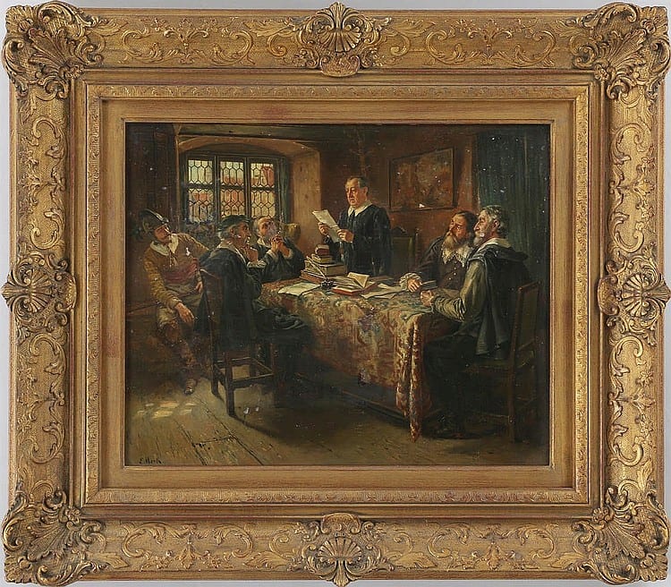 Eduard Merk comparable auction result: eduard merk german 1816 1888
