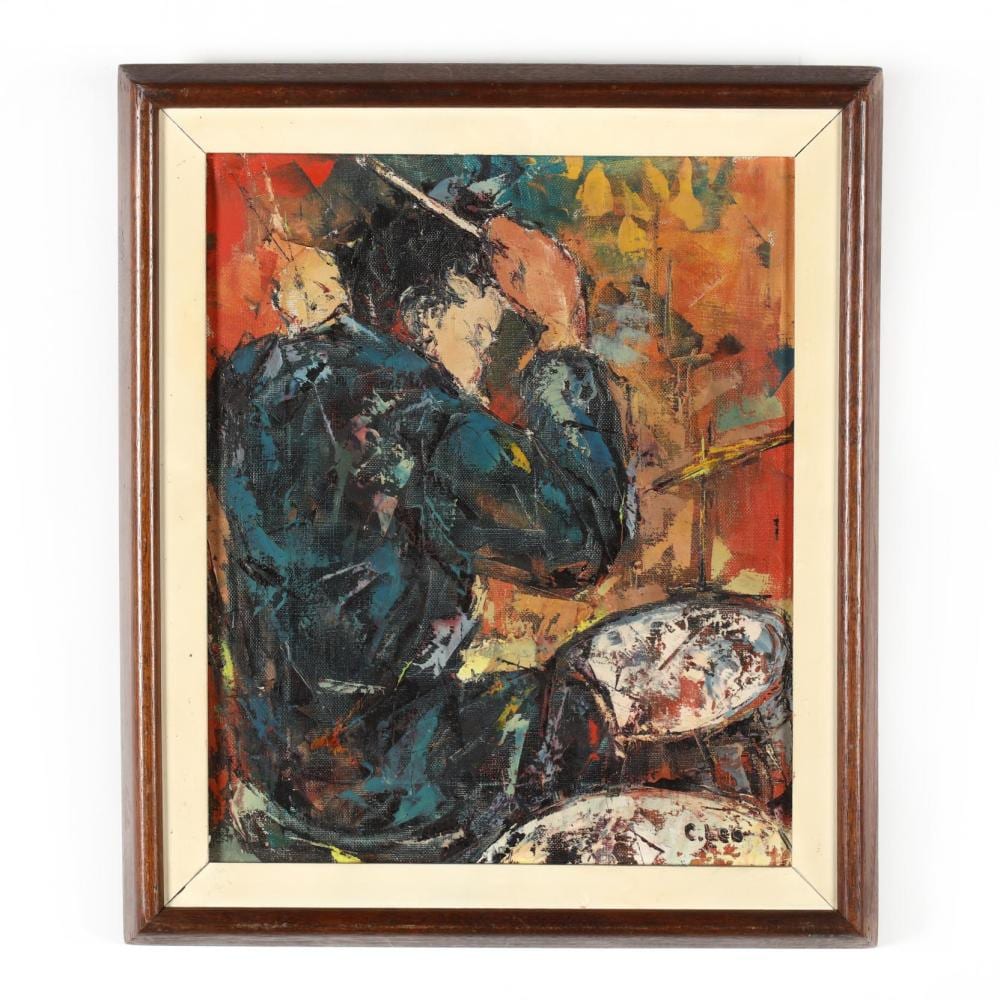 Clifford Lee comparable auction result: clifford lee il 1926 1985 a drummer