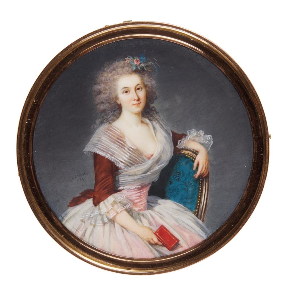 jacques antoine marie lemoine portrait of a lady · Sotheby's · 2019-07-04 Jacques Antoine Marie Lemoine comparable auction result: jacques antoine marie lemoine portrait of a lady