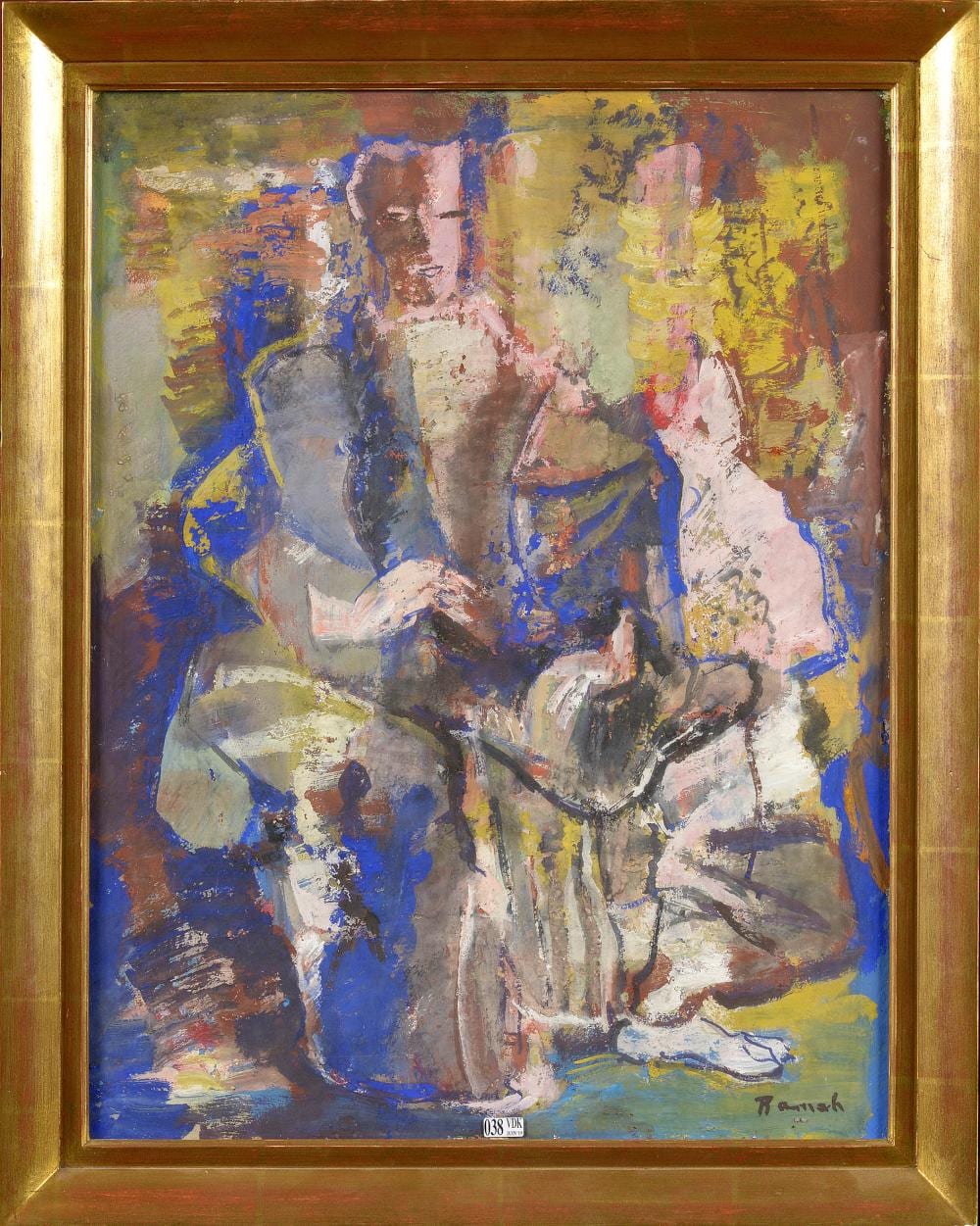 Henri François Ramah comparable auction result: tableaux