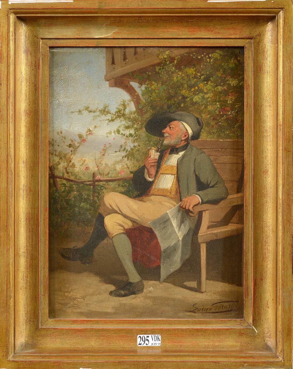 tableaux · Vanderkindere · 2019-06-19 Lucien Gérard comparable auction result: tableaux