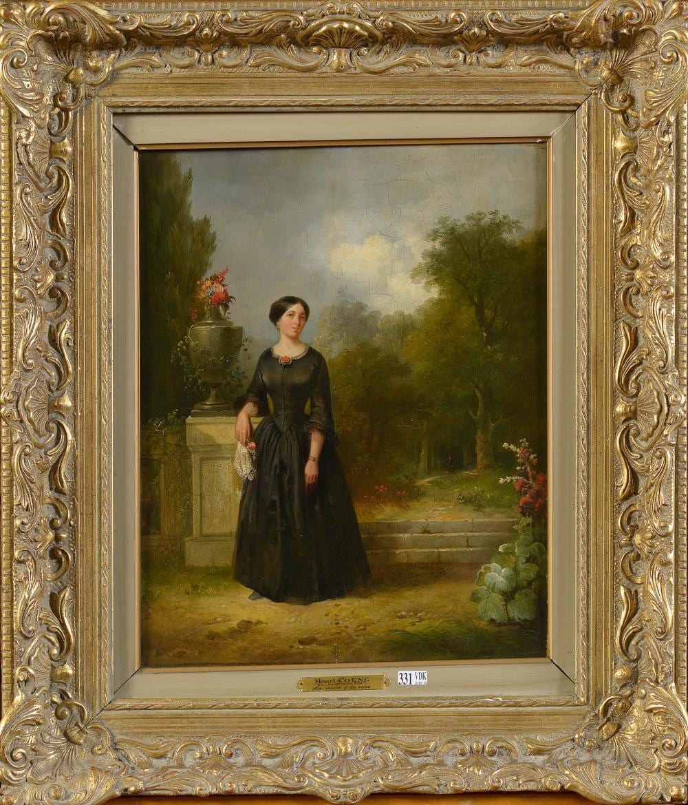 Henri de Coene comparable auction result: tableaux