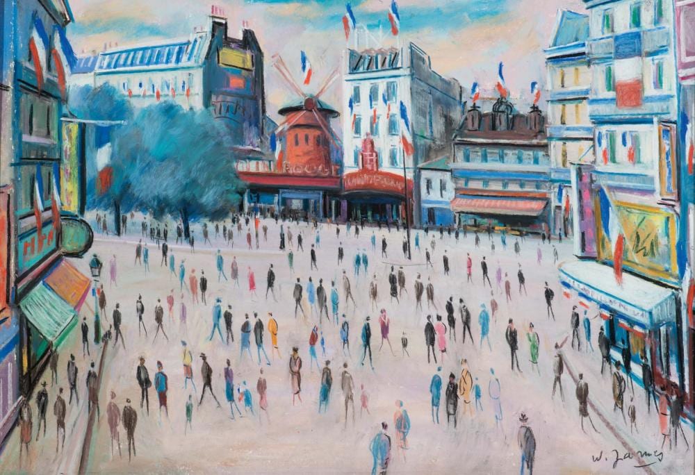 willy james ps echallens 1920 2004 · AAG Auctioneers · 2019-06-17 Willy James comparable auction result: willy james ps echallens 1920 2004