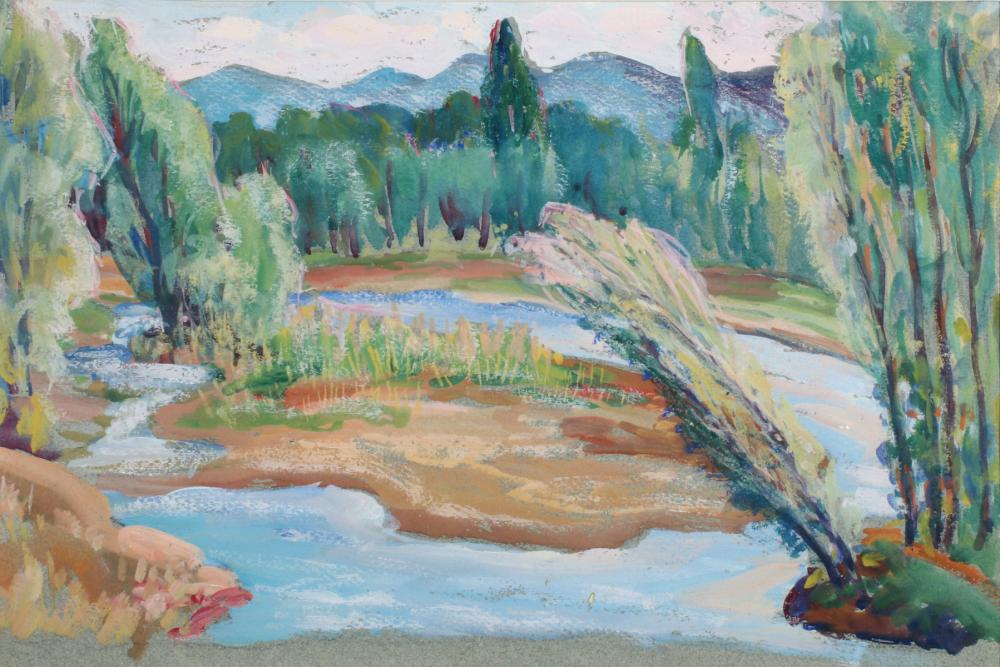 ilah kibbey 1888 1958 gouache on paper · Dirk Soulis Auctions · 2019-06-21 Ilah Kibbey comparable auction result: ilah kibbey 1888 1958 gouache on paper