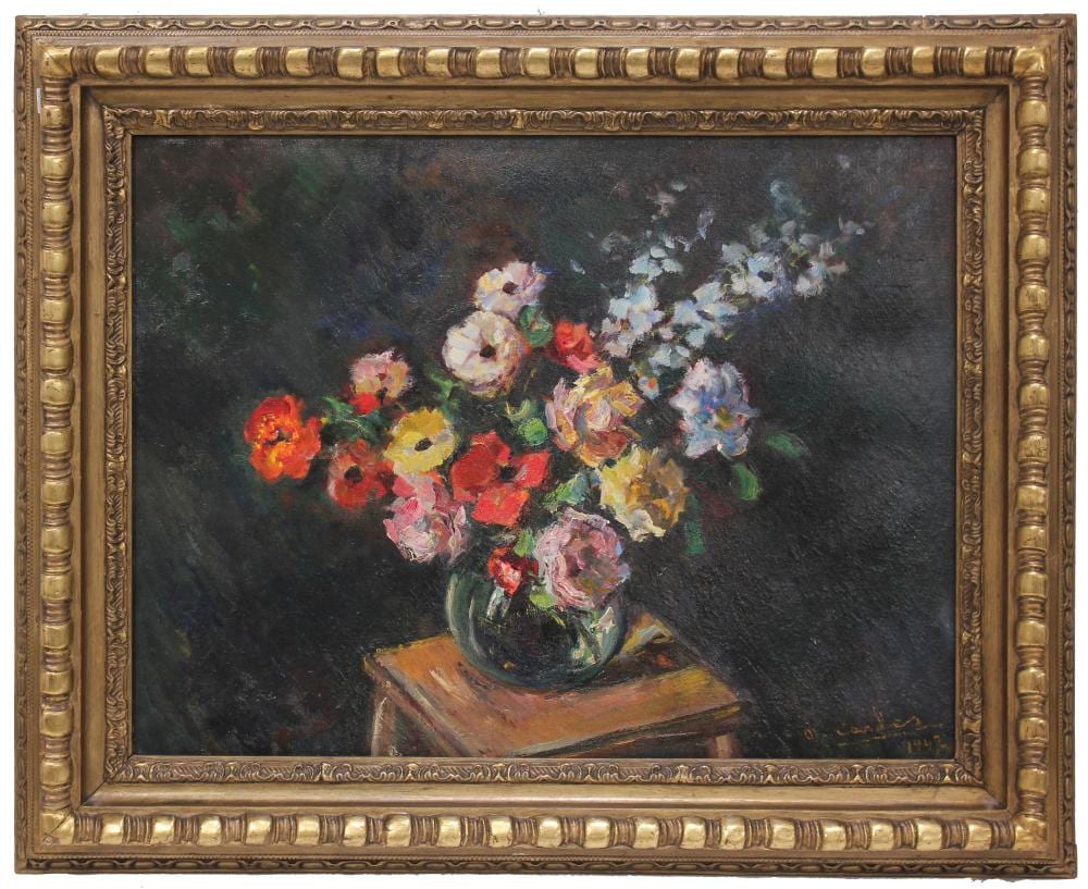 Domènec Carles Rosich comparable auction result: dom nec carles rosich 1888 1962 vase with flowers