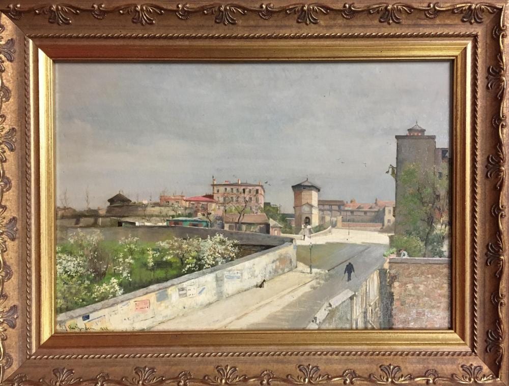 Louis Joseph Anthonissen comparable auction result: louis joseph anthonissen 1849 1913 vue d une ville huile sur panneau sign