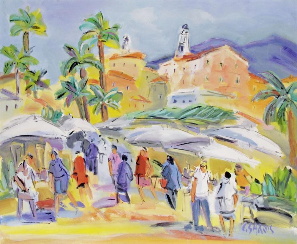 catherine garros n e en 1954 le march acrylique sur toile sign e en · Eric Pillon Enchères · 2019-06-30 Catherine Garros comparable auction result: catherine garros n e en 1954 le march acrylique sur toile sign e en