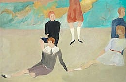 Alvaro Guevara comparable auction result: alvaro guevara chilean 1894 1951 the white socks