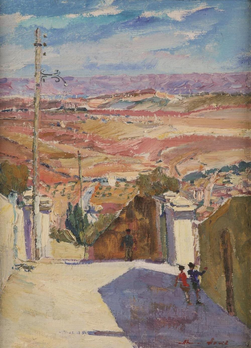 Aaron  April comparable auction result: aharon april b 1932