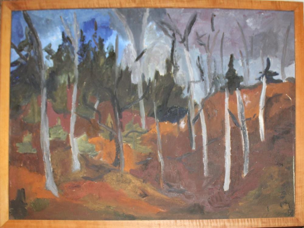 Frank Wallace comparable auction result: frank wallace vt 1918 2003