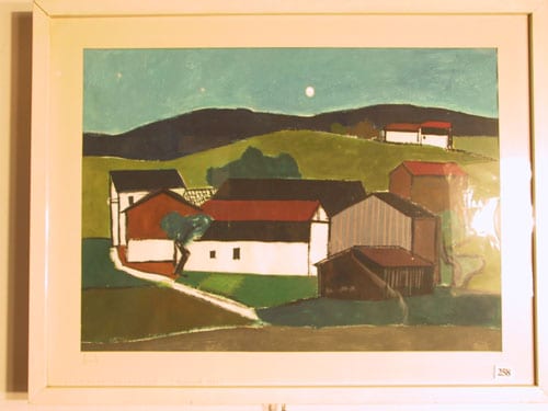 Josef Karl Nerud comparable auction result: josef karl nerud simbach inn 1900 1982 farmstead in lower bavaria signed and dated