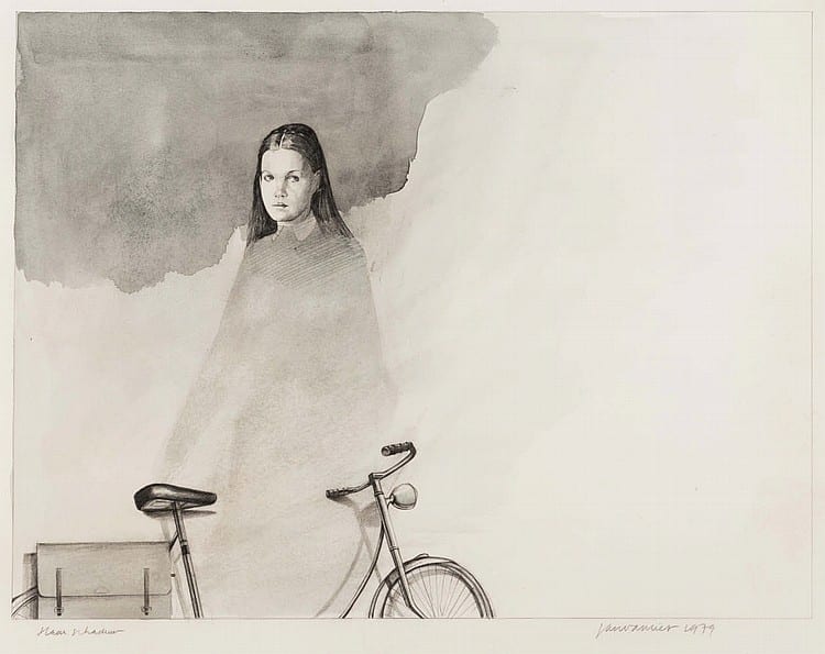 Jan Van Riet comparable auction result: jan van riet n en 1948 haar schaduw 1979 mine de plomb lavis d encre