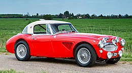 One of four Works cars prepared by the factory for the 1964 season; winner of the 1964 Spa-Sofia-Liège rally 1964 Austin-Healey 3000 Mk III BJ8 'Works' Rally Car Registration no. BMO 93B Chassis no. HBJ8/27537 sold by Bonhams, lot 328 — auction record photograph