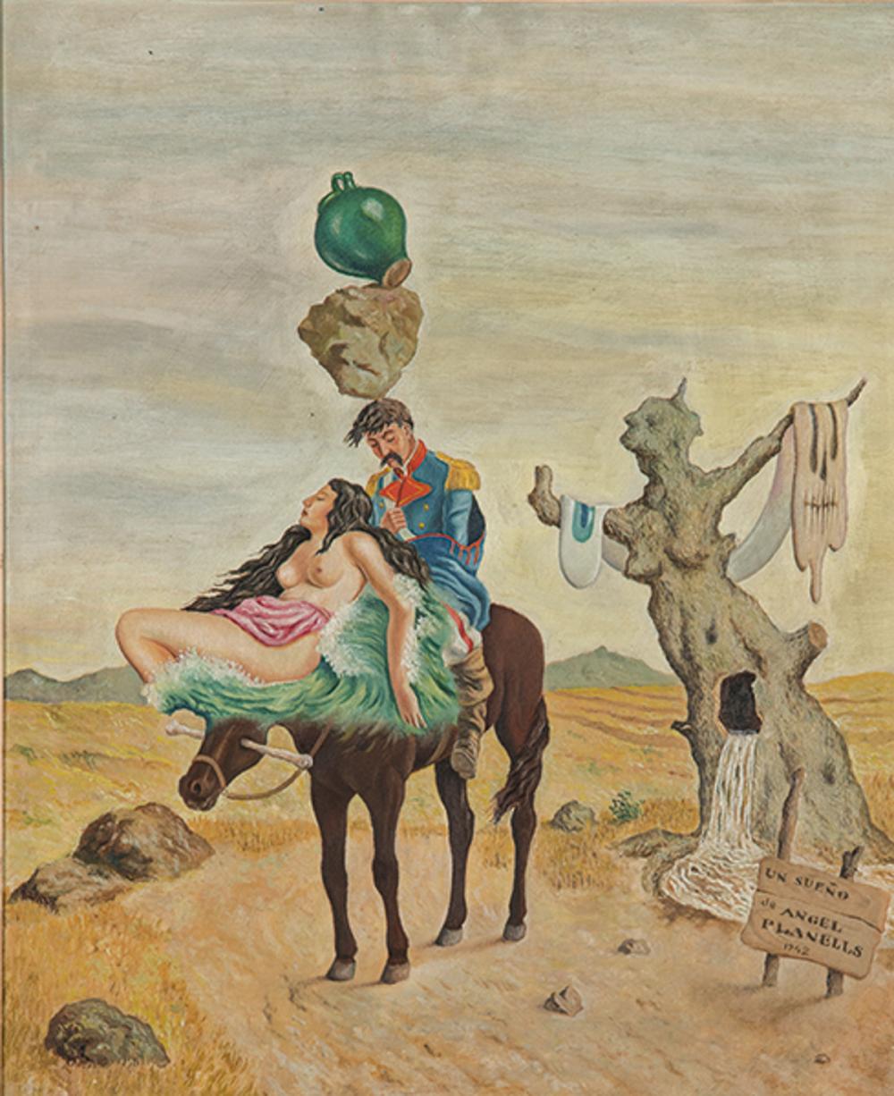 Angel Planells Cruanyes comparable auction result: ngel planells un sue o de ngel planells