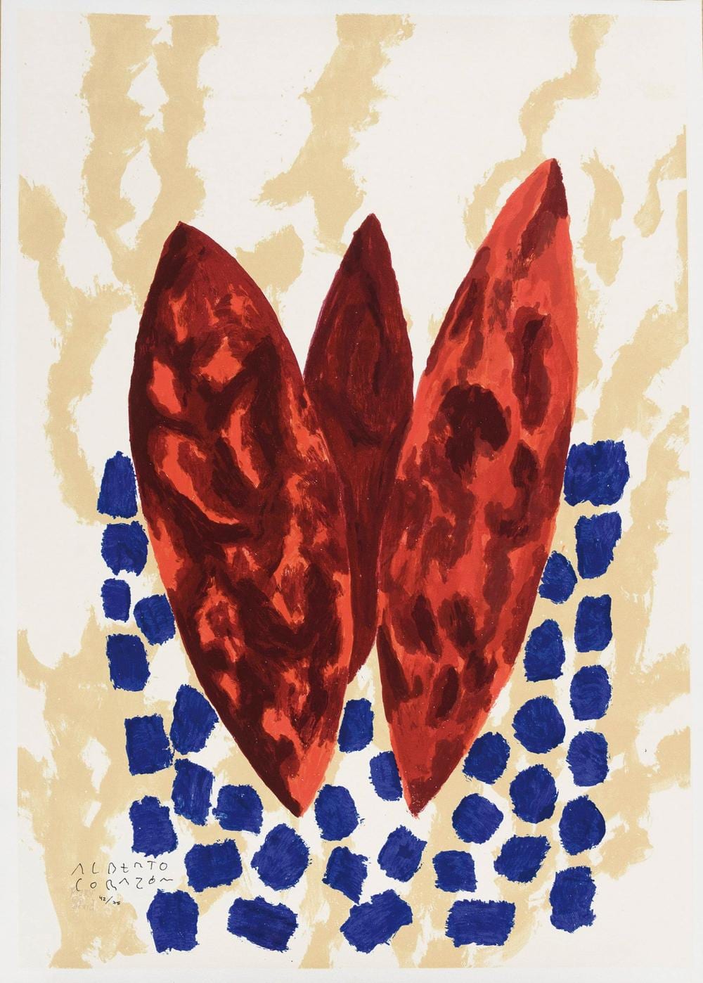 Alberto Corazón comparable auction result: alberto corazon climent madrid 1942 jard n de a